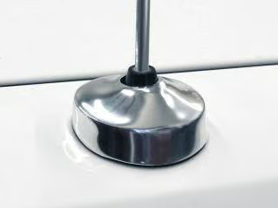 Scott Drakes Antenna Base Cover Chrome 2005-2009 Ford Mustang 5R3Z-18A927-AC