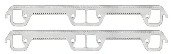 Mr.Gasket Aluminum Header Gasket 1970-1990 AMC 304 360 390 401 Dog Leg 7398G
