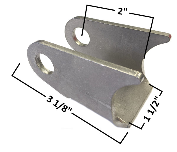 FCRC Steel Shock Mount 3/16" Thick 1-1/2" Gap 1-3/4 Tube 645-A
