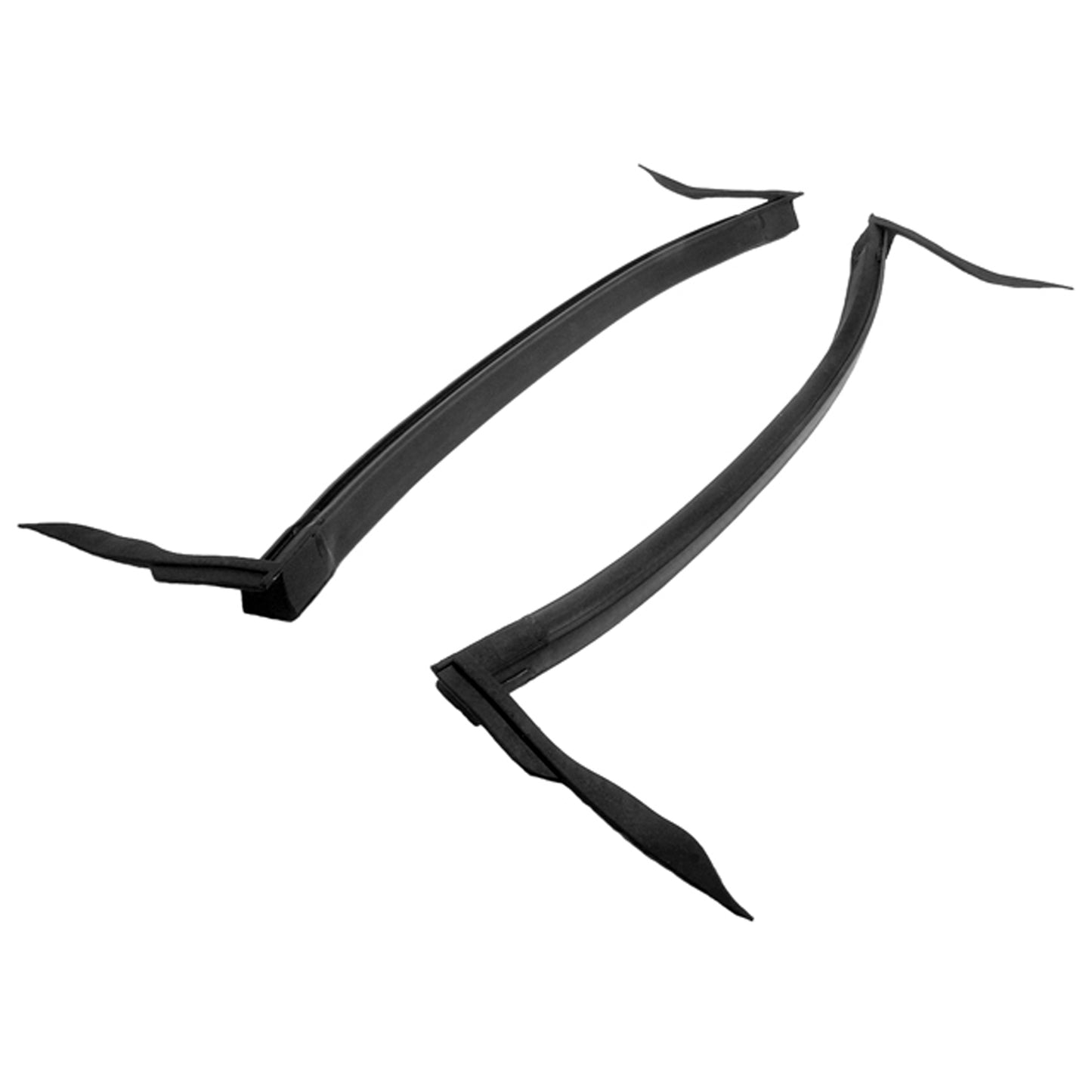 Metro Moulded T-Top Side Rail Seals 1976-1978 Camaro Firebird 2ND Design ELP 7002-C