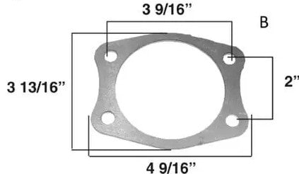 FCRC Axle Spacer Plate 9in Ford Big Late 72318