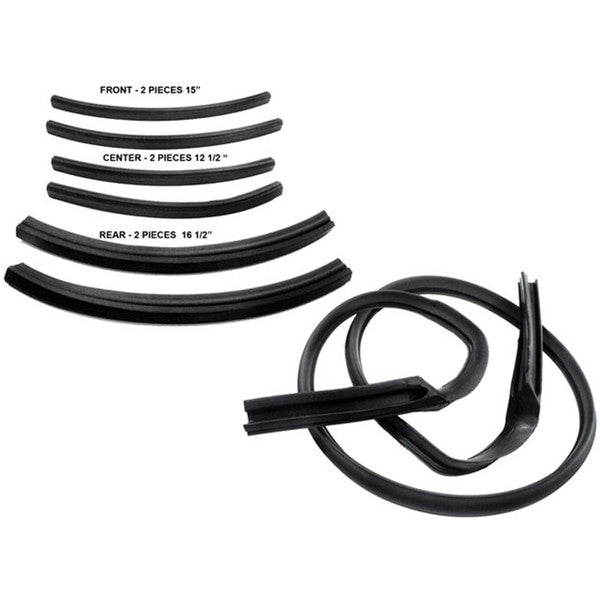 Metro Moulded Convertible Top Seal Kit 1963-1966 Dodge Dart Plymouth Valiant RR 4500-H