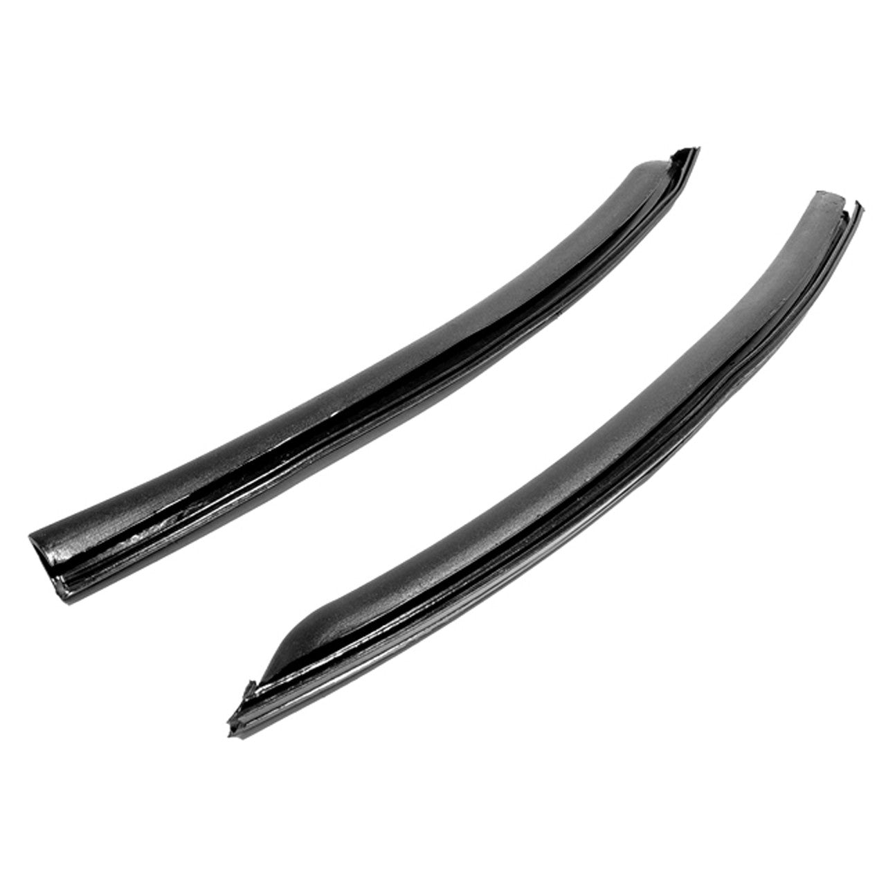 Metro Moulded Rear Roll Up Window Seals 1966-1967 Chevelle Malibu VS 3-J