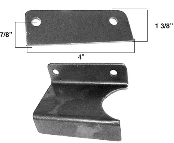 FCRC Wilwood/Tilton Brake Pedal Hanger Bracket 54060