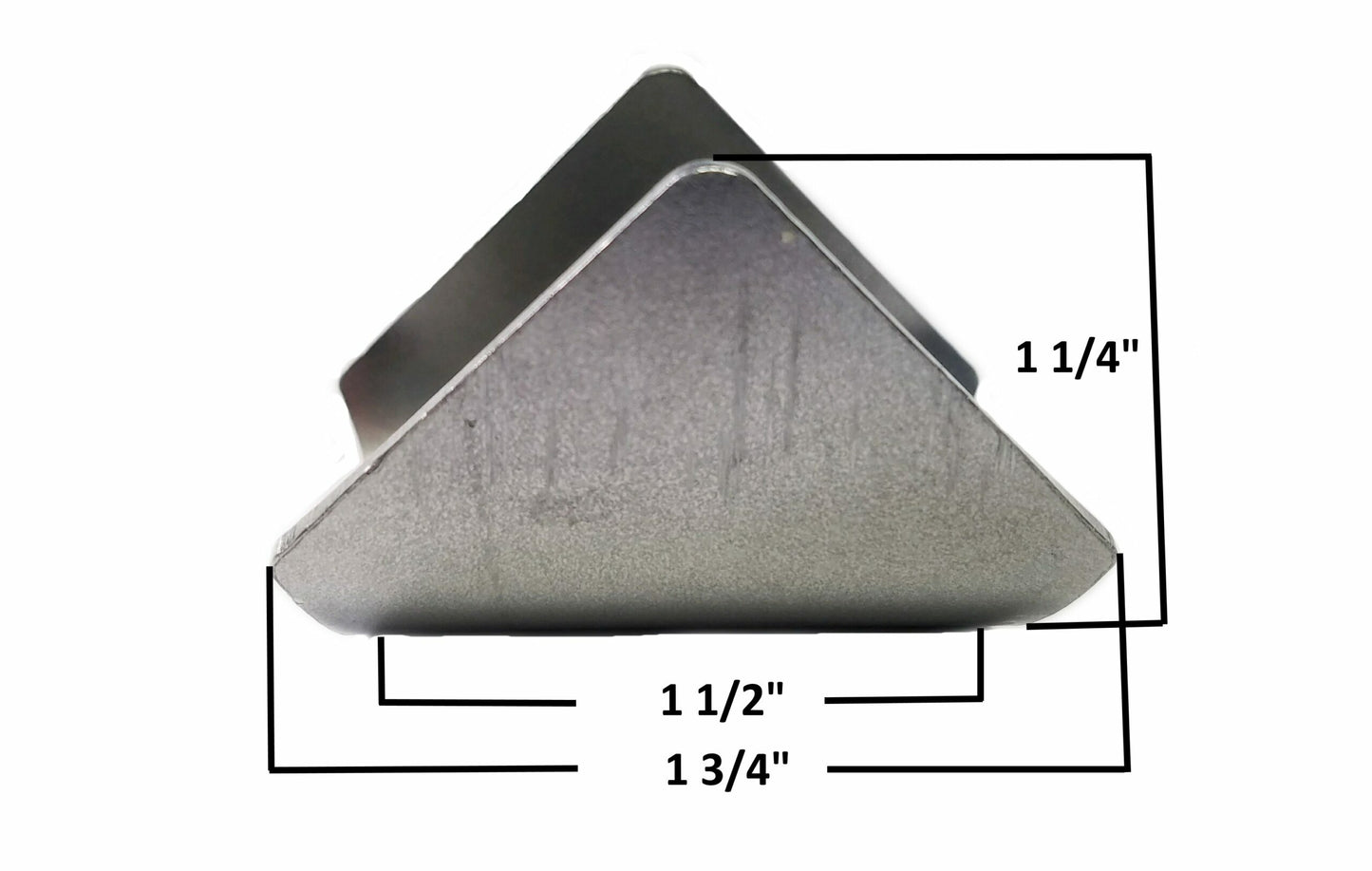 FCRC Wrap Around Gussets 1" Tube .060" Thick 1-1/4" Tall 10pk 315-I-10