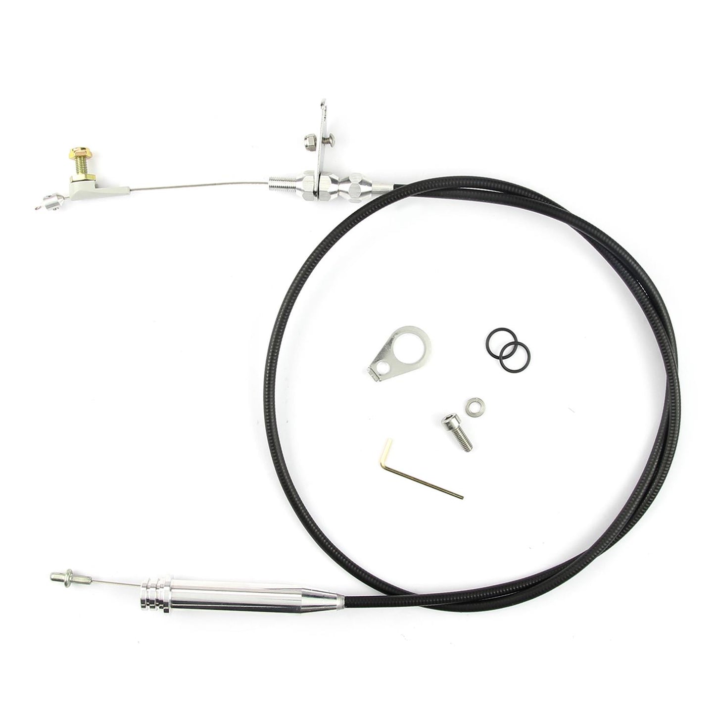 Lokar Hi-Tech Kickdown Cable kit GM 4L60 Black Housing KD-24L60U