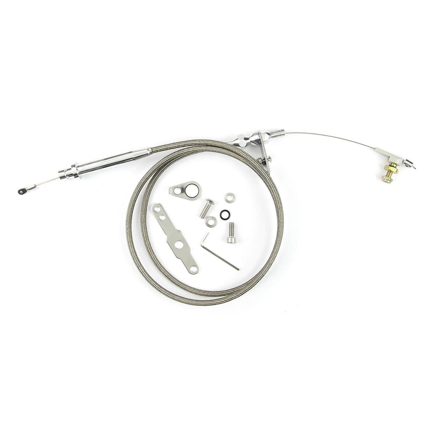 Lokar Hi-Tech Transmission Kickdown Cable Kit GM TH-350 T350 W/Blower Drive KDP-2350BLD