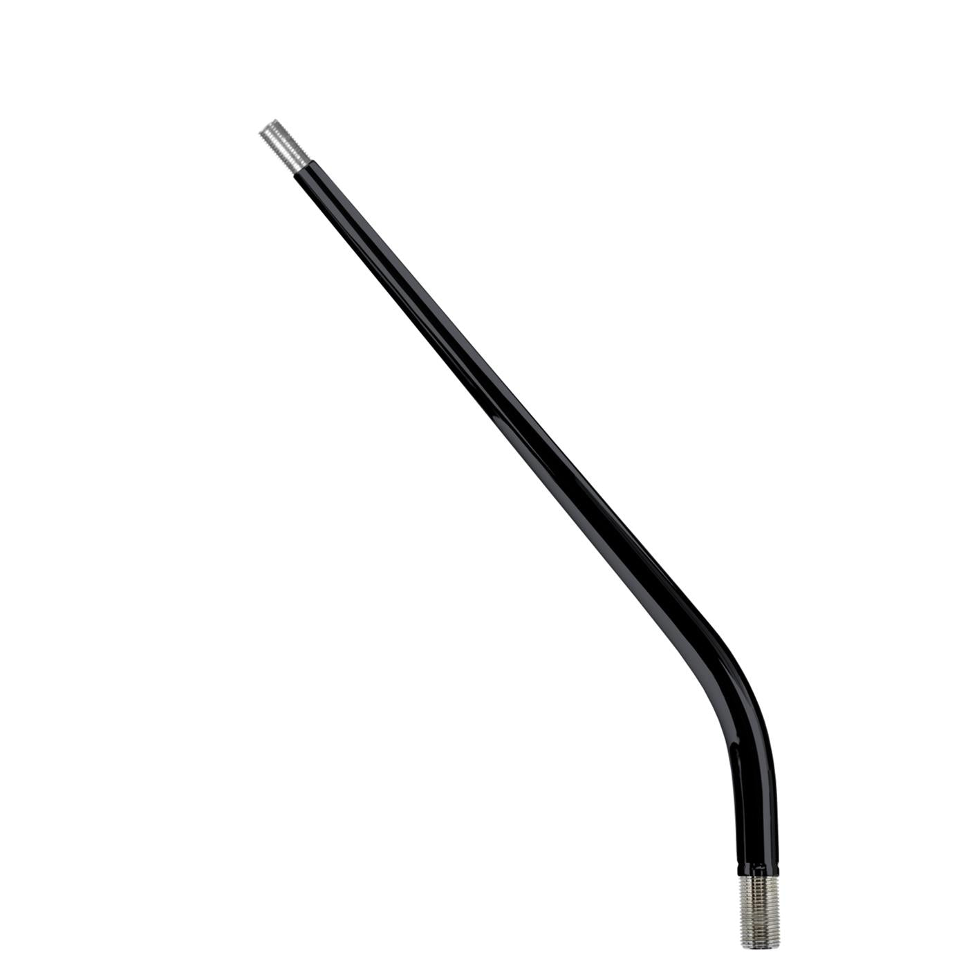 Lokar 16" Single Bend Black Automatic Shifter Arm XS-68146