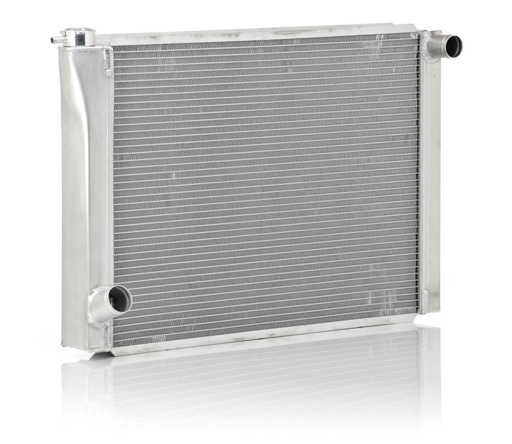 BE Cool Aluminum Circle Track Ford Single Pass Radiator 22 X 19 2 Row 35016