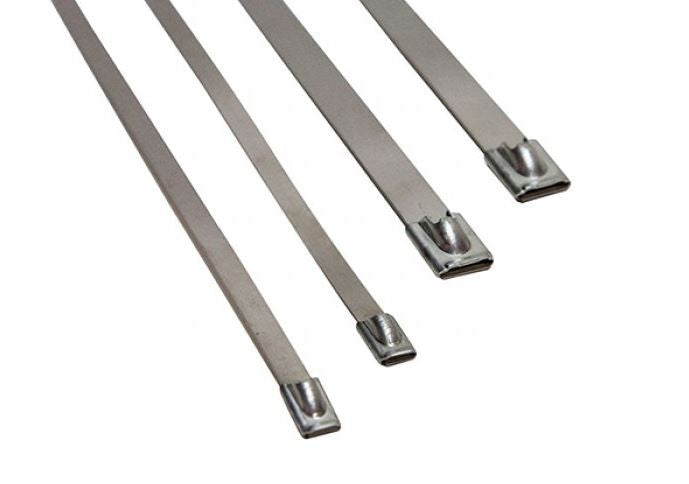 Heatshield Products Stainless Steel Locking Ties 5/16" X 33" Long Each 351012/351013