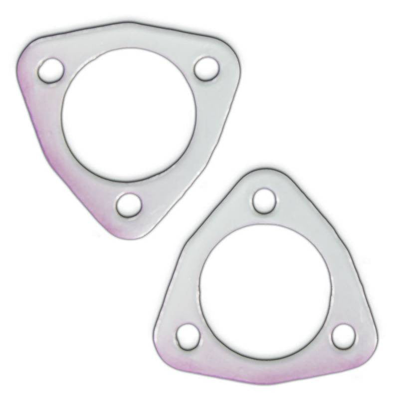 Remflex Exhaust Gaskets 3-Bolt 1 7/8" Pipe Universal Flange/Collector Pair 8028
