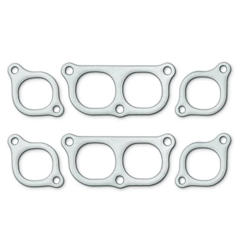 Remflex Exhaust Gaskets Chevy SB Stahl 7 Bolt Pattern 18 Degree Sprint Car 2050
