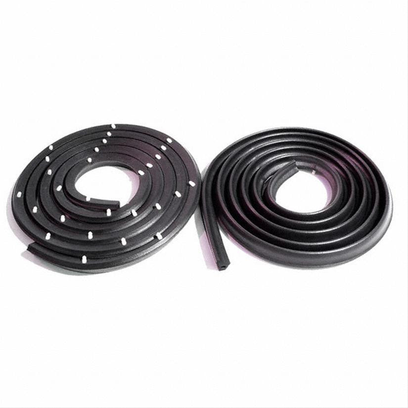 Metro Moulded SUPERsoft Front Door Seals 1955-1957 Chevy Pontiac 2 Dr Hardtop Convertible LM 54