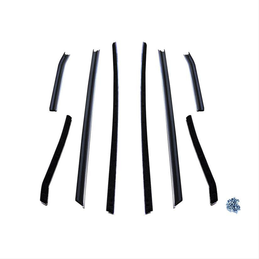 Metro Moulded SUPERsoft Window Sweeper Kit 1968 Camaro W/SM STD Interior WC2008-12