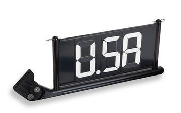 Lokar Billet ET Dial In Board Universal Angle Mount Bolt-On Black 3-Digit 1110127