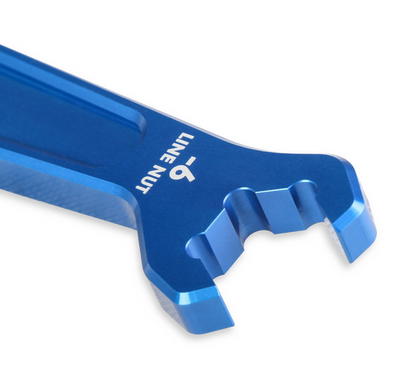 NOS Nitrous Bottle Wrench Billet Aluminum -12/-6 AN Blue 16126NOS