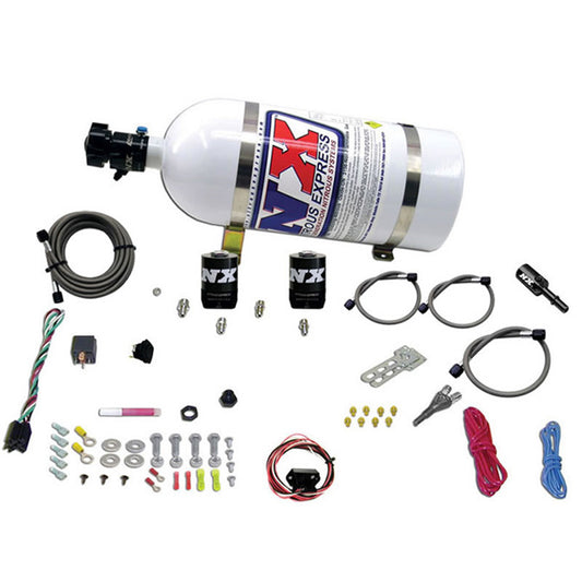Nitrous Express Single Nozzle System 2011-2017 Ford Mustang F150 Coyote 5.0L 20932-10