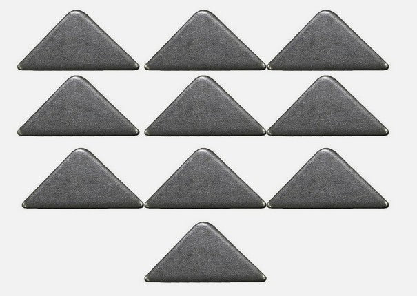 FCRC Large Gussets 2-5/8" Tall 3-5/8" Long 1/8" Steel Roll Cage/Motor Mount 10PK 22198-10