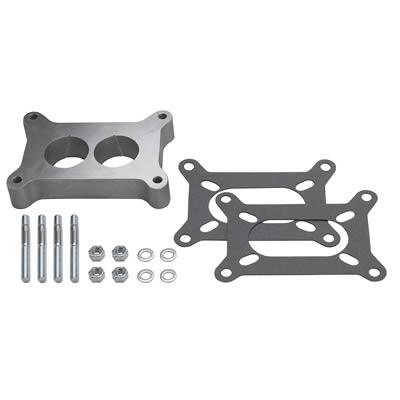 Trans-Dapt 1" Swirl-Torque Alum Carburetor Spacer Holley 2 Barrel 2V 350-500-650 2527