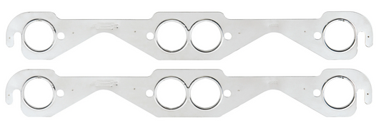 Mr. Gasket Multi Layered Steel Header Gaskets 1955-1991 Chevy SB Gen 1 4802G