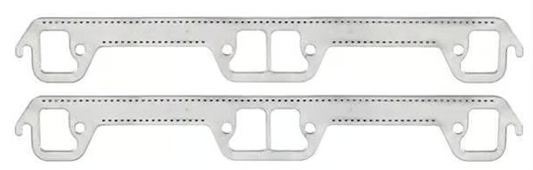 Mr.Gasket Aluminum Header Gasket 1970-1990 AMC 304 360 390 401 Dog Leg 7398G