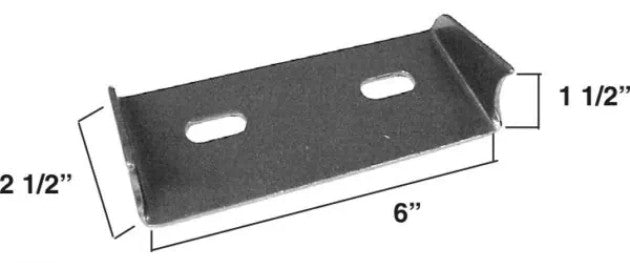 FCRC Transmission Mount Bracket 6" X 2-1/2" 38072