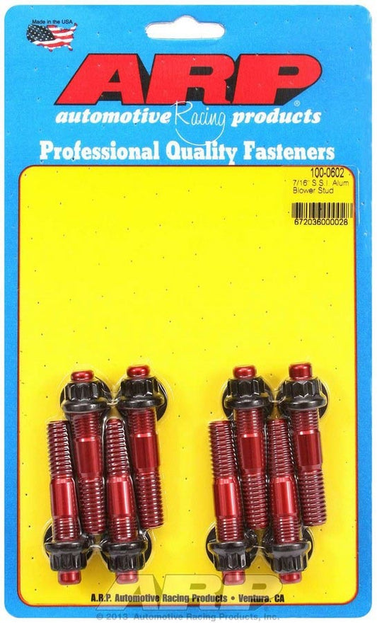 ARP Blower Stud Kit SSI Supercharger Red 100-0602