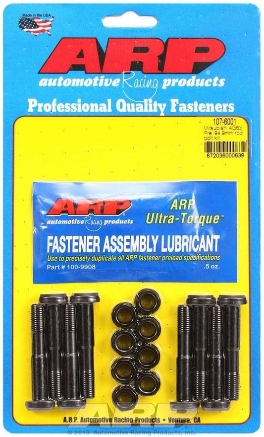 ARP Connecting Rod Bolt Kit Mitsubishi 2.0L 4G63 DOHC 1993 & Earlier 107-6001