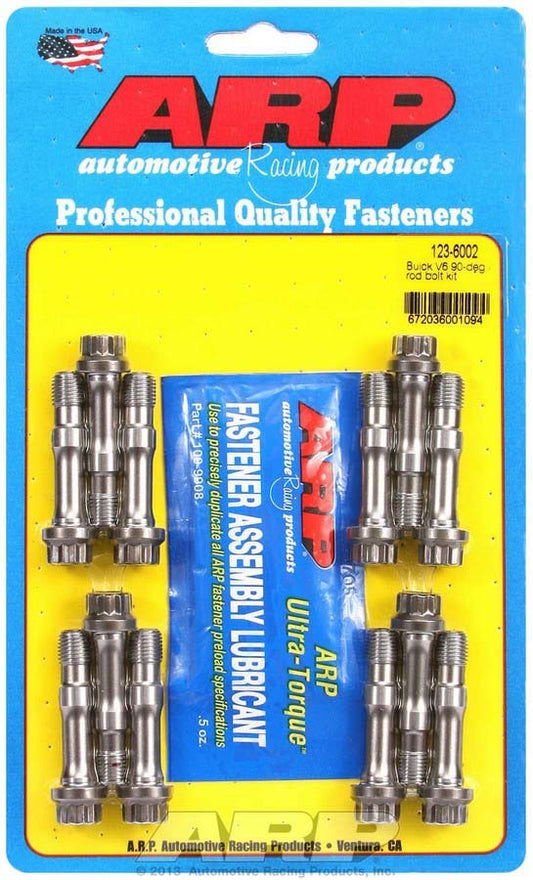 ARP Connecting Rod Bolt Kit 90° Buick V6 GN ARP2000 123-6002