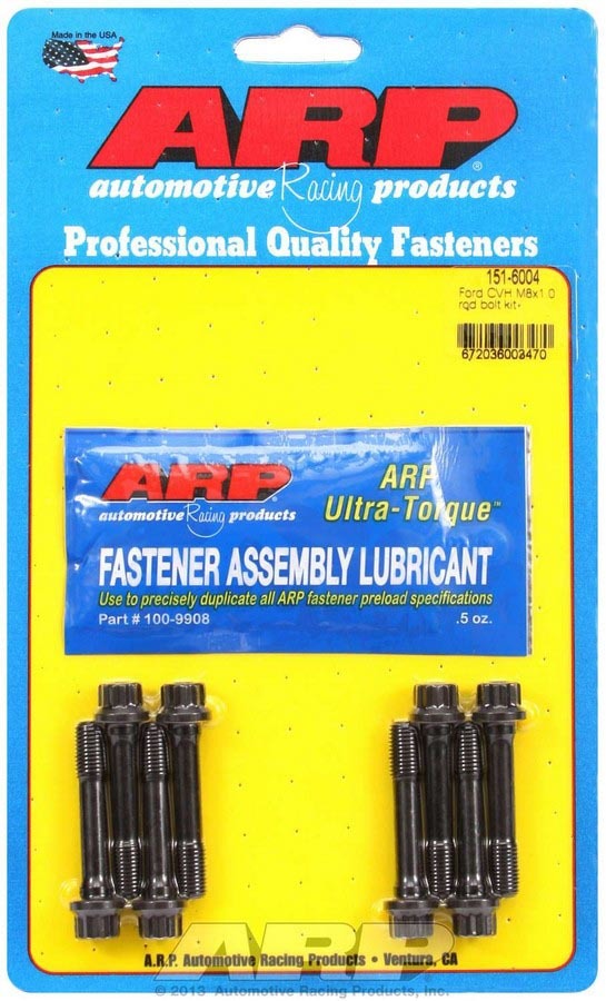 ARP Connecting Rod Bolt Kit Ford 4 Cylinder 1.6L CVH 8MM 151-6004