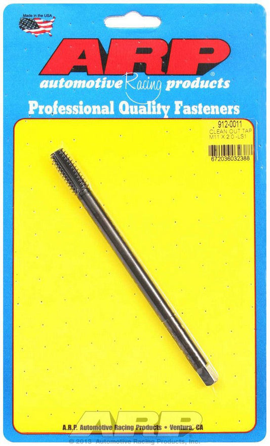 ARP Thread Cleaning Chaser M11 X 2.00 Chevy LS Head Bolt Holes 912-0011