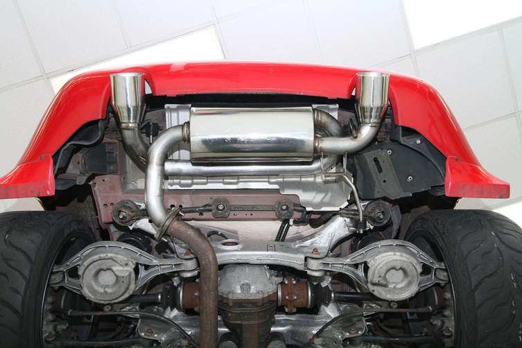 Hooker Blackheart Axle Back 2.5" Dual Exhaust Fits 2003-2008 Fits Nissan 370Z BH6303