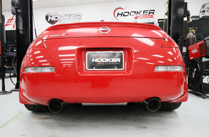 Hooker Blackheart Axle Back 2.5" Dual Exhaust Fits 2003-2008 Fits Nissan 370Z BH6303