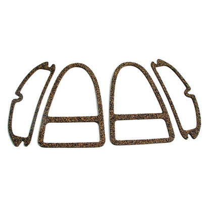 Metro Moulded Lens Gasket Kit 4-Piece 1955 Chevy Bel Air 150 210 LGK 2004-100