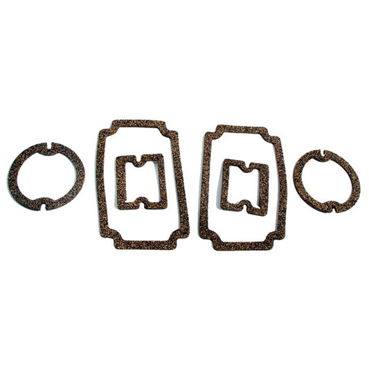 Metro Moulded Lens Gasket Kit 6-Piece 1956 Chevy Bel Air 150 210 LGK 2004-101