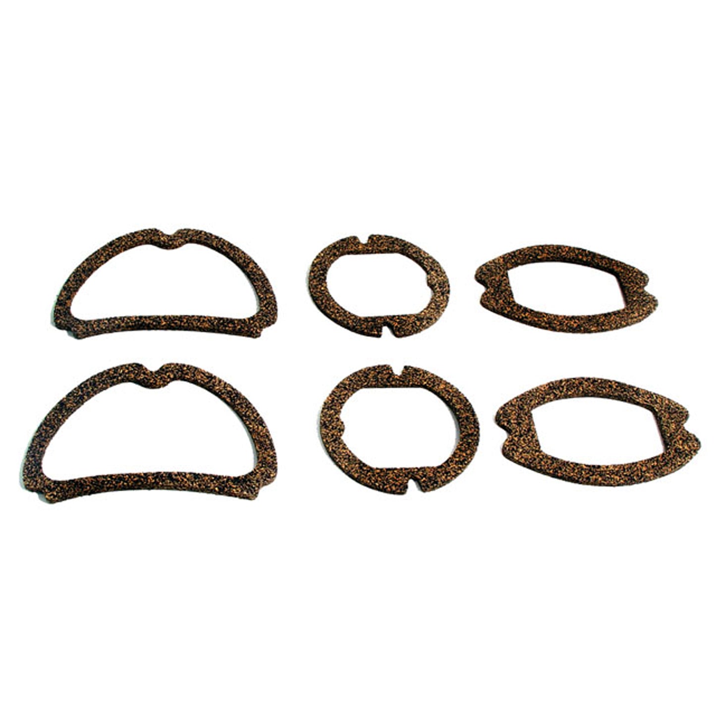 Metro Moulded Lens Gasket Kit 6-Piece 1957 Chevy Bel Air 150 210 LGK 2004-102