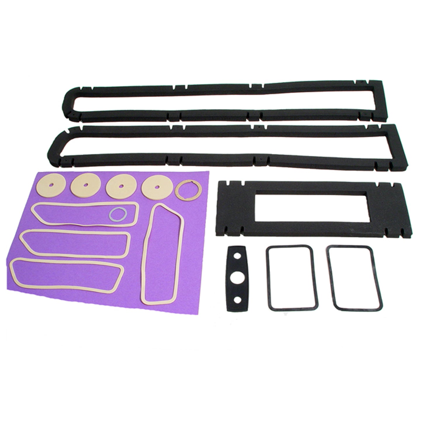 Metro Moulded Lens Gasket 16-Piece Kit 1970 Dodge Challenger LGK 2720-100
