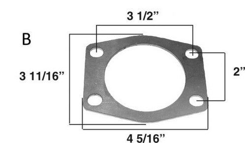 FCRC Axle Spacer Plate Ford 9" Small Bearing 30-B