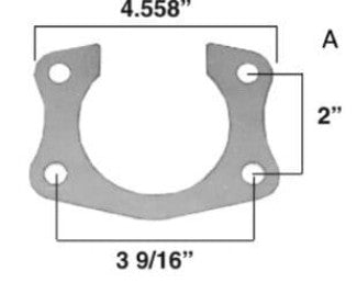 FCRC Axle Retainer Plate Ford 9" Big Late/Torino 72316
