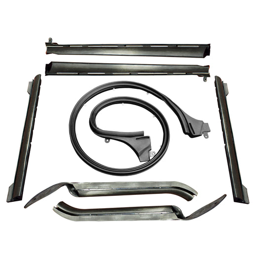 Metro Moulded Convertible Top Rail Kit 1968-1969 Camaro Firebird RR1501