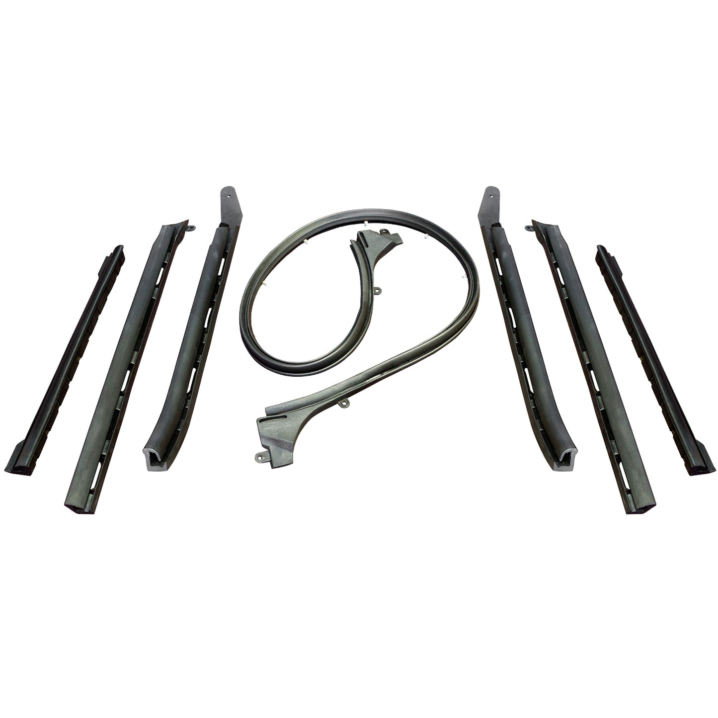 Metro Moulded Convertible Top Rail Kit 1968-1969 Camaro Firebird RR1501