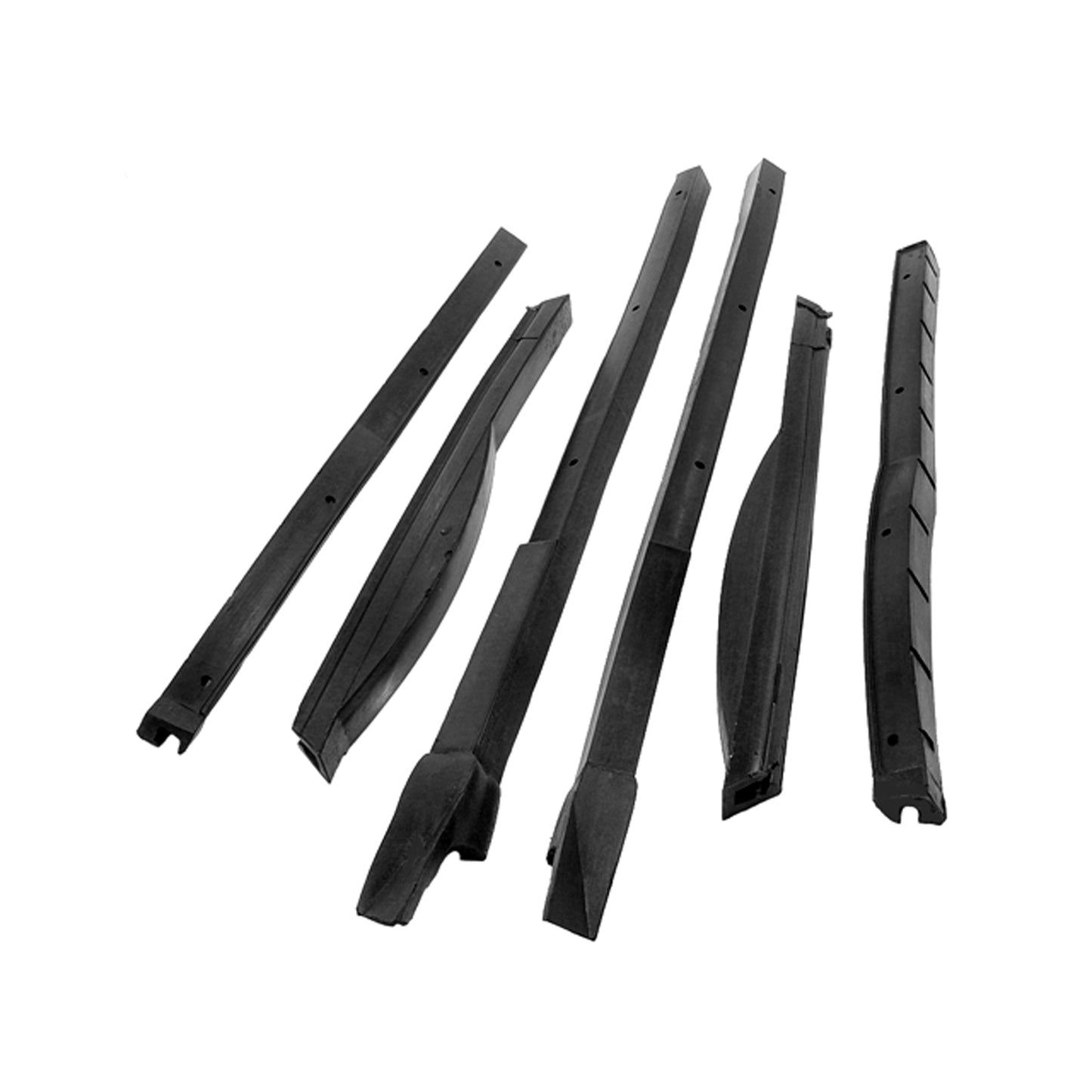 Metro Moulded Convertible Roof Rail Seal Kit 1957-1958 Ford Sunliner RR 3300