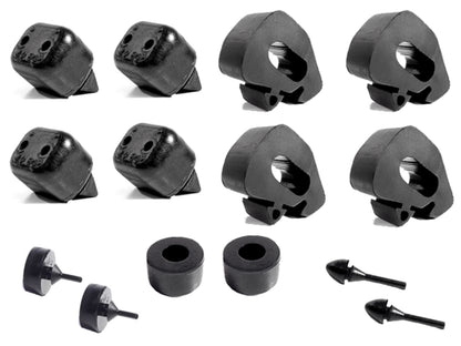 Metro Moulded Snap In Bumper Kit 1967 Chevy Chevelle SBK 203