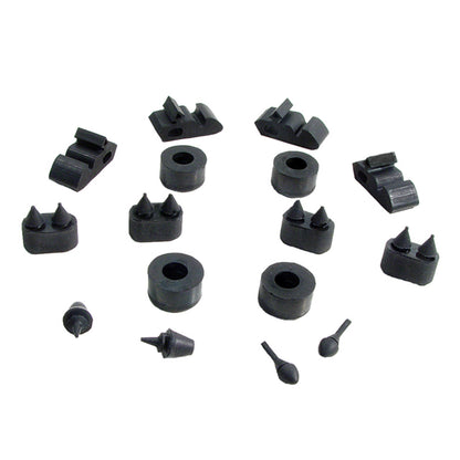 Metro Moulded Snap In Rubber Bumper Kit 1968-1972 Chevy El Camino SBK 205
