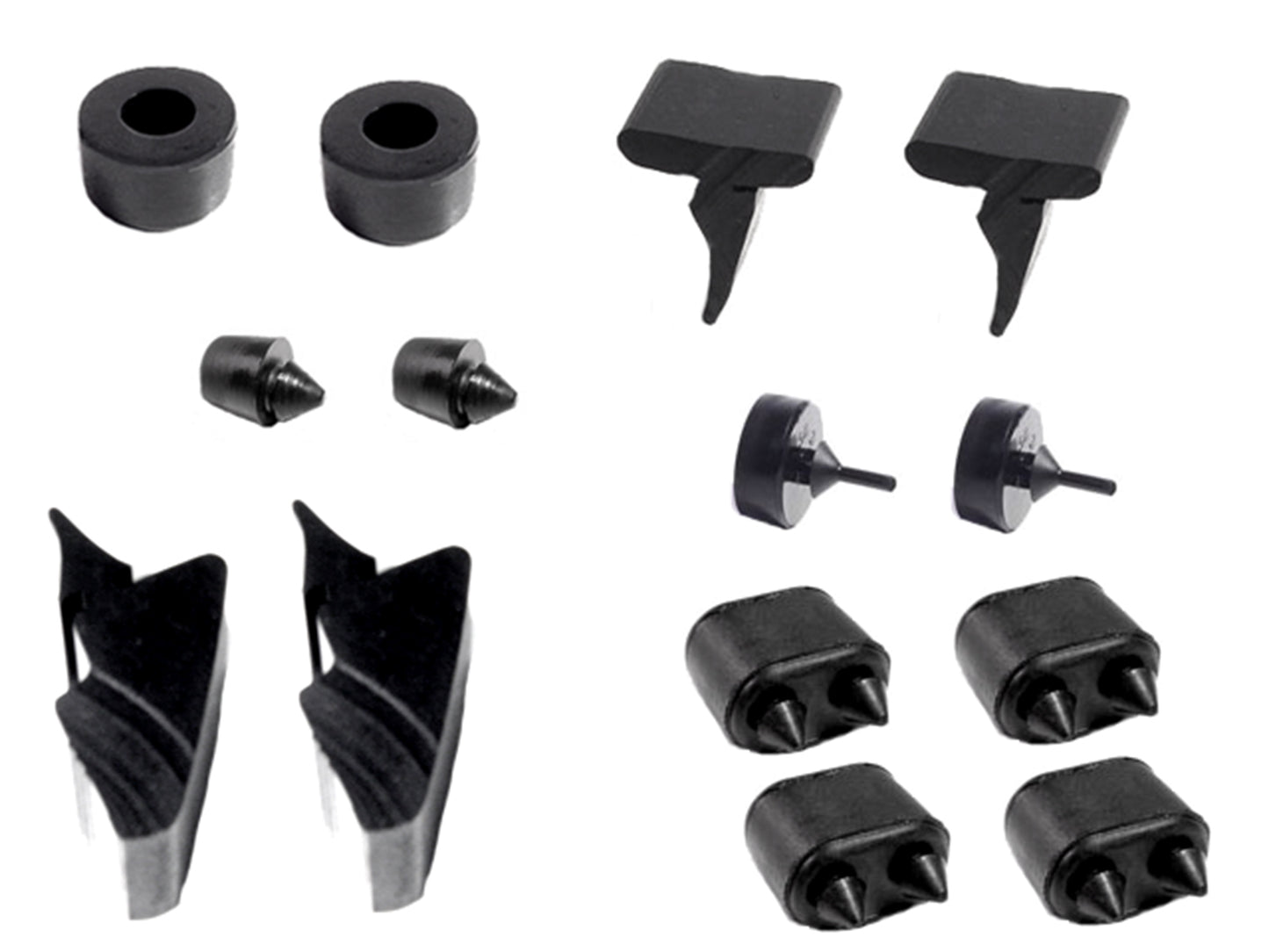 Metro Moulded Snap In Bumper Kit 1967-1969 Pontiac Firebird SBK 208