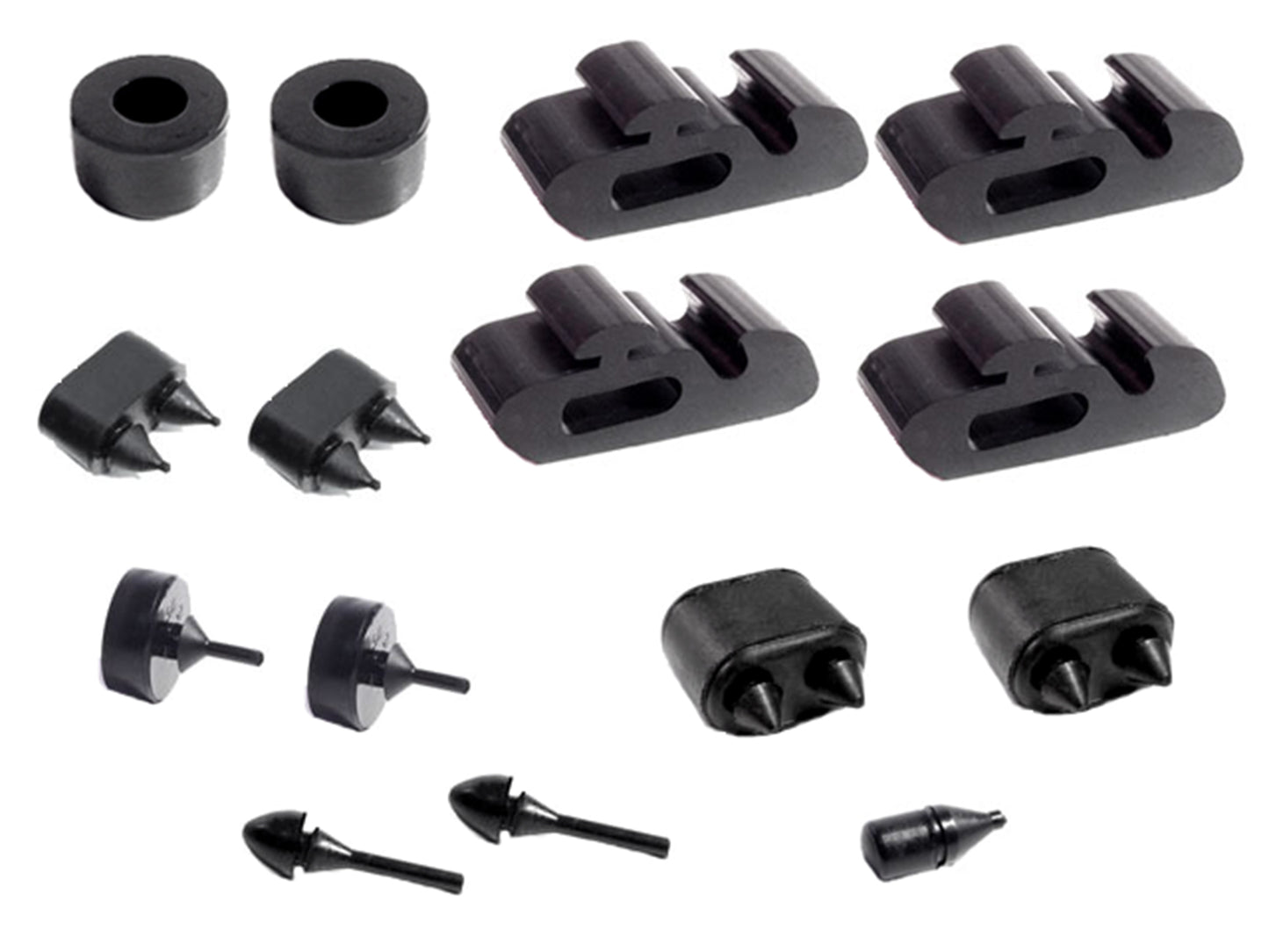 Metro Moulded Snap In Bumper Kit 1970-1974 Chevy Nova SBK 211