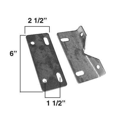 FCRC Seat Brackets Upper 2pc 60032