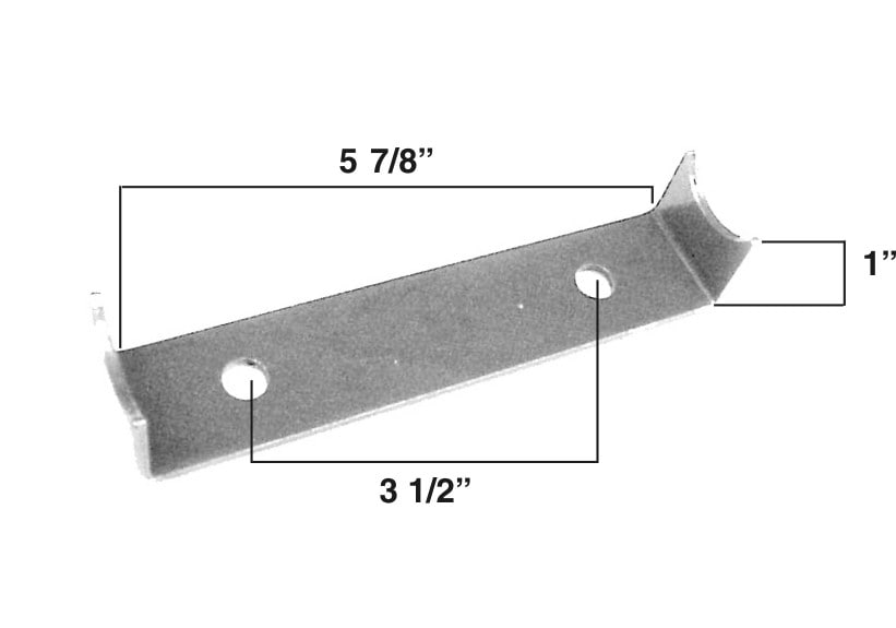 FCRC Steel Seat Bracket/Mount Bottom 60033