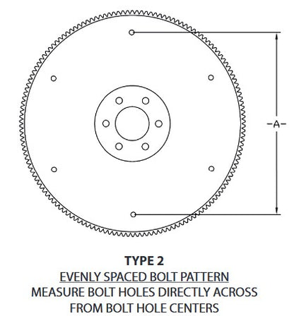 Centerforce Billet Steel SFI Flywheel Oldsmobile V8 166 Tooth 700500