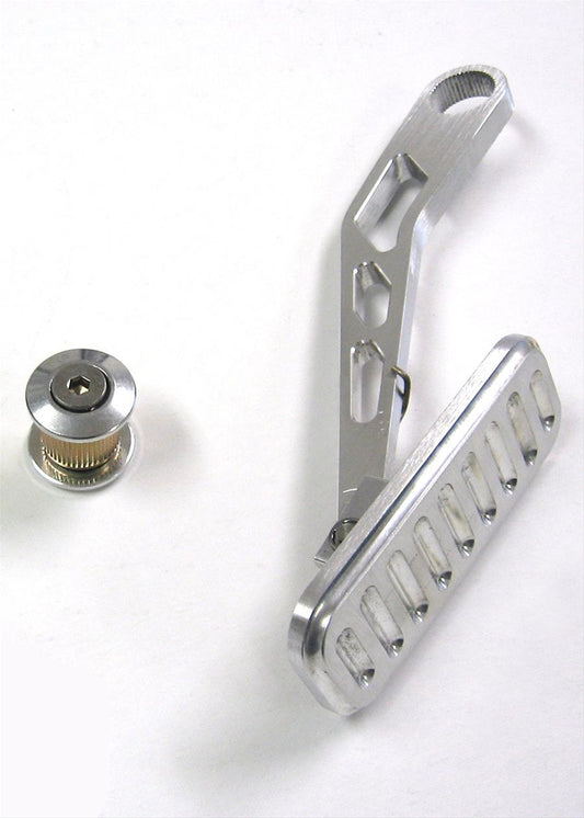 Lokar Billet Throttle Pedal Assembly For Drive-By-Wire Ball Milled DBW-6001